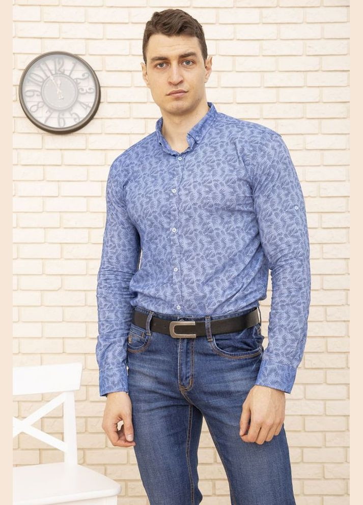 Голубой рубашка Time of Style