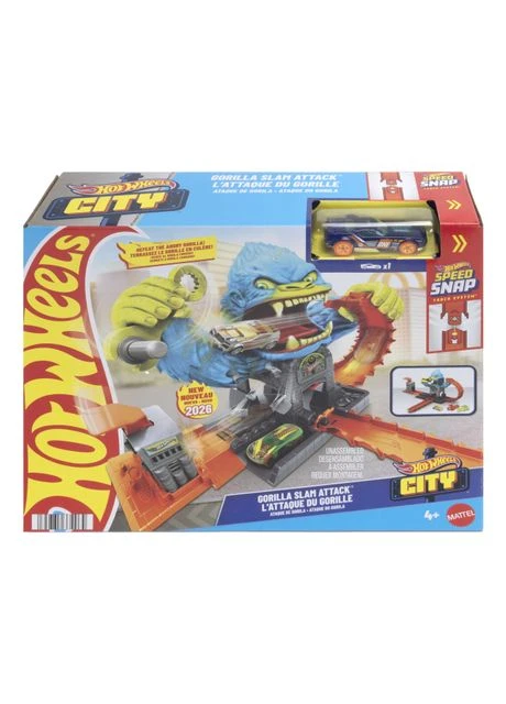 Игровой набор City Атака злой гориллы (JHL92) Hot Wheels (384415371)