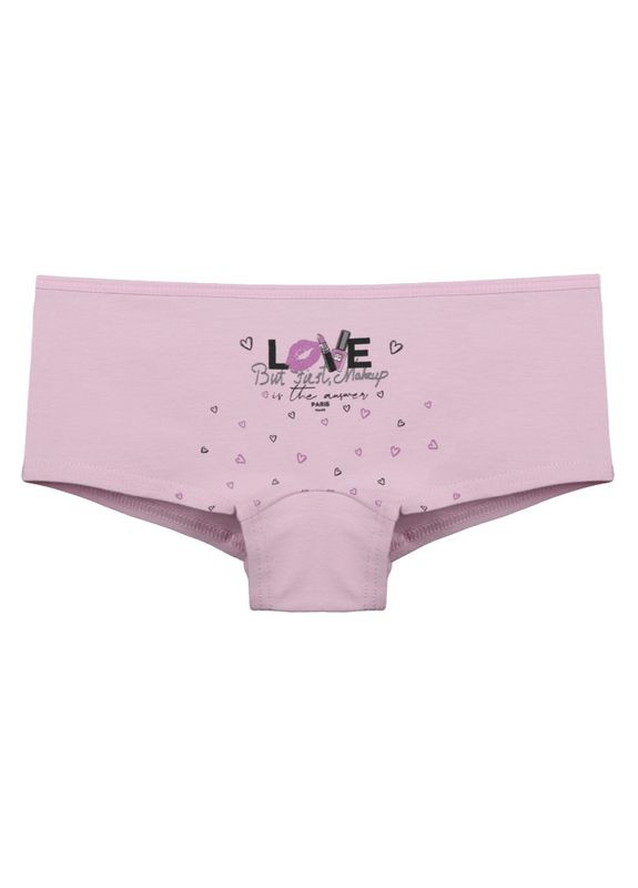 Подростковые трусы шортики с принтом LOVE для девочки Donella Шортики (326767016)