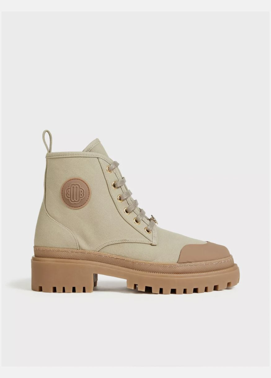 Стильні чоботи на тракторній подошві Maje Комбат (306437053)