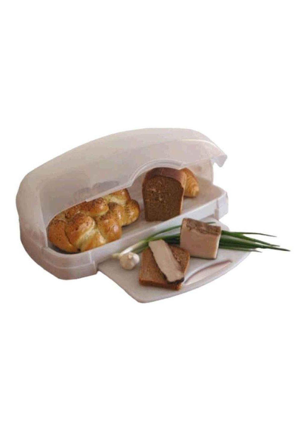 Хлебница с доской 480х175х300мм бежевый Консенсус (354343748)