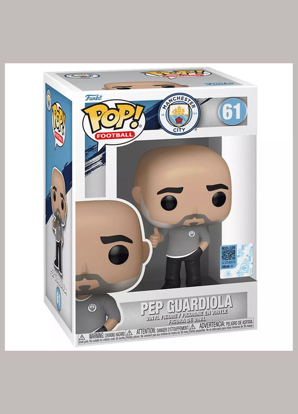 Фігурка Манчестер Сіті Пеп Гвадіола (75114) Funko Pop (326887605)