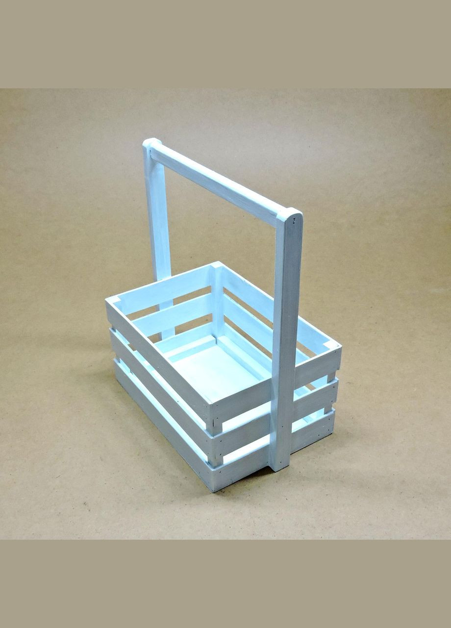 Подарунковий кошик з дерева Тілтон 18х30 зефір (ПДК-0023320) No Brand (328910385)