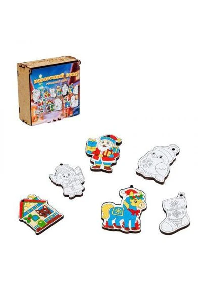 Новогодний бокс "Раскрась сам" (TS01091996283692) PuzzleOK (393493338)