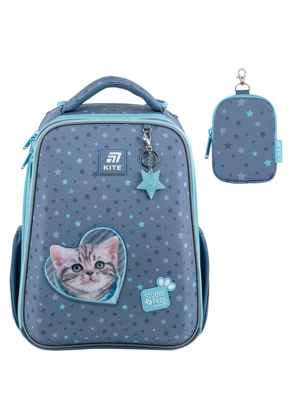Рюкзак каркасный школьный Education Studio Pets SP25-531M Kite (335401539)