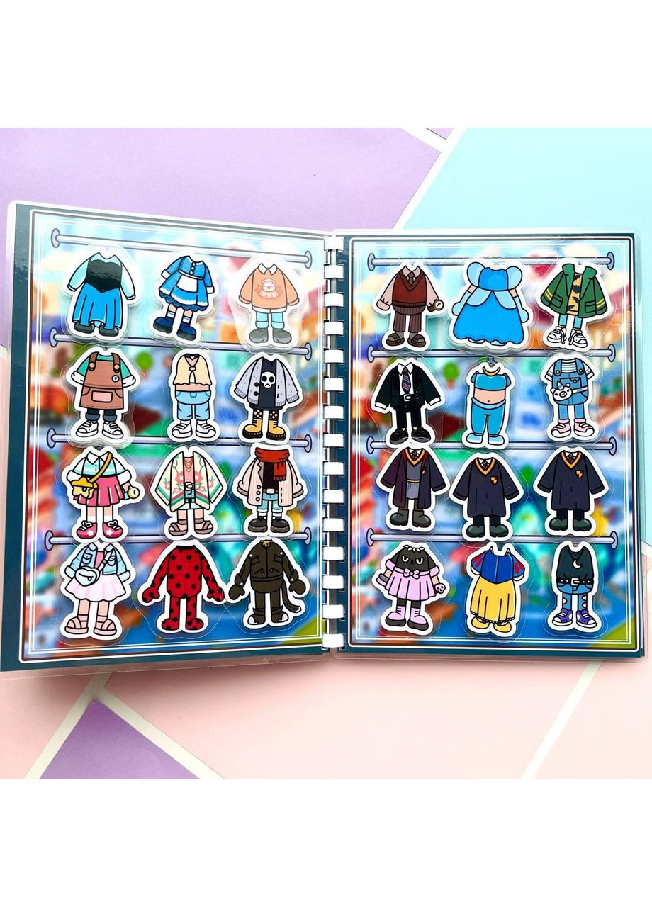 Тока бока 2 в 1 «ПЕРСОНАЖІ + БУДИНОЧОК» No Brand (365762396)