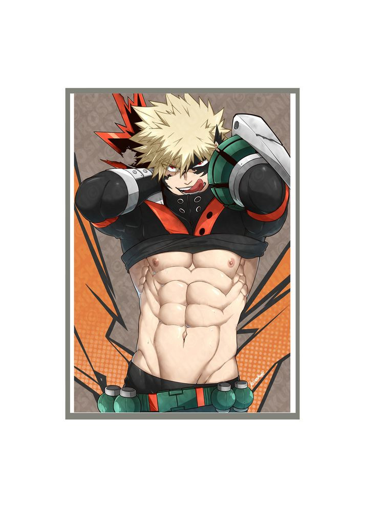 Постер плакат аніме Моя геройська академія 42х29 см А3 (poster_0508) No Brand (327005864)