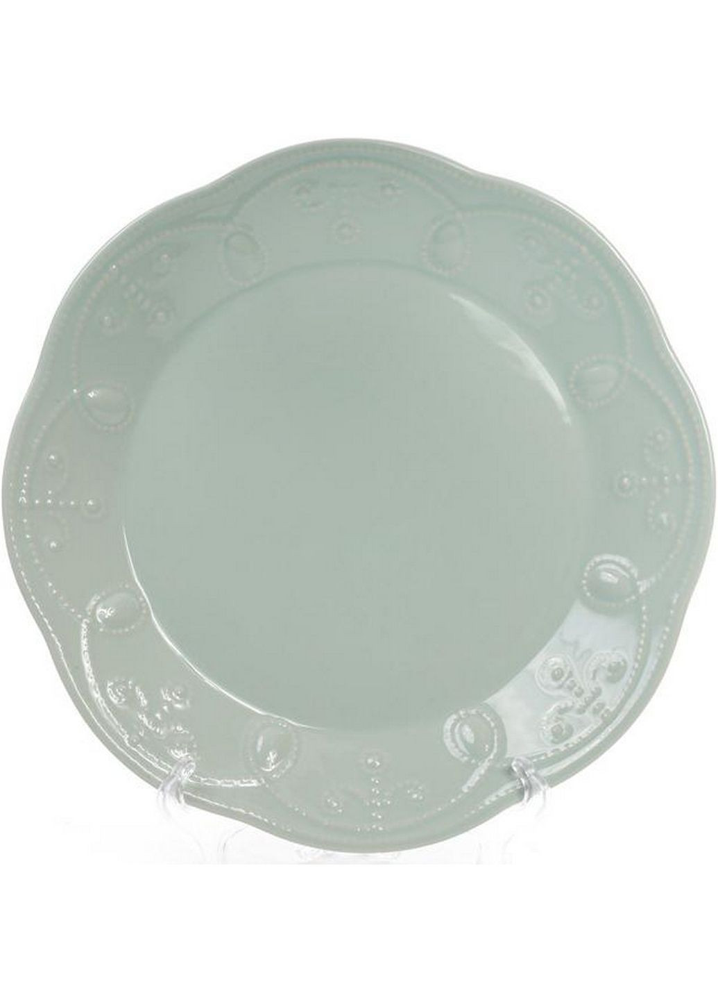 Набор 6 обеденных тарелок leeds ceramics, каменная керамика Bona (282589918)