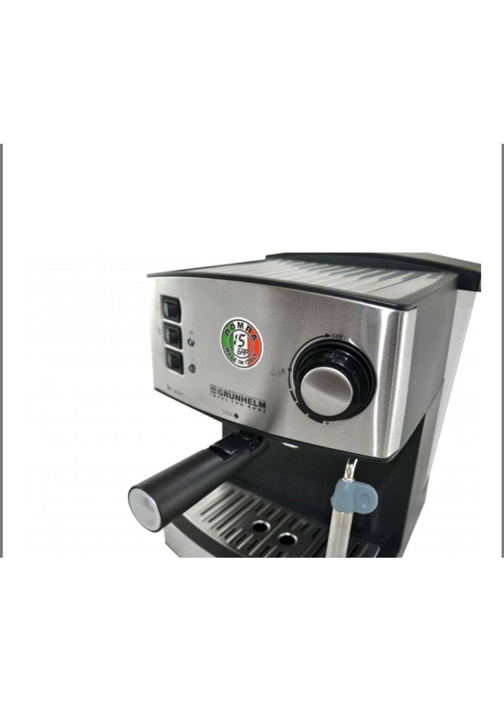 Кофеварка рожковая GEC15 1,5 л 850 Вт Grunhelm (356504778)