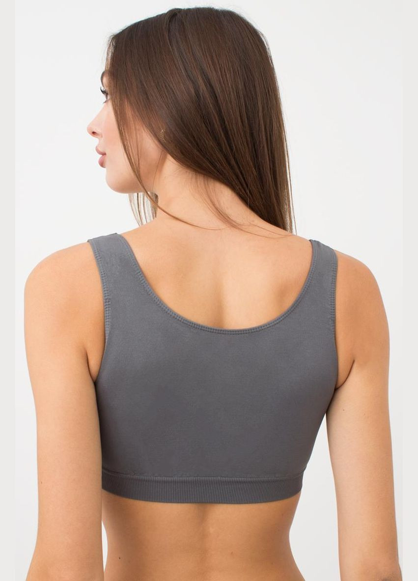 Бесшовный топ на широких бретелях Giulia TOP WITH STRAPS (302297452)