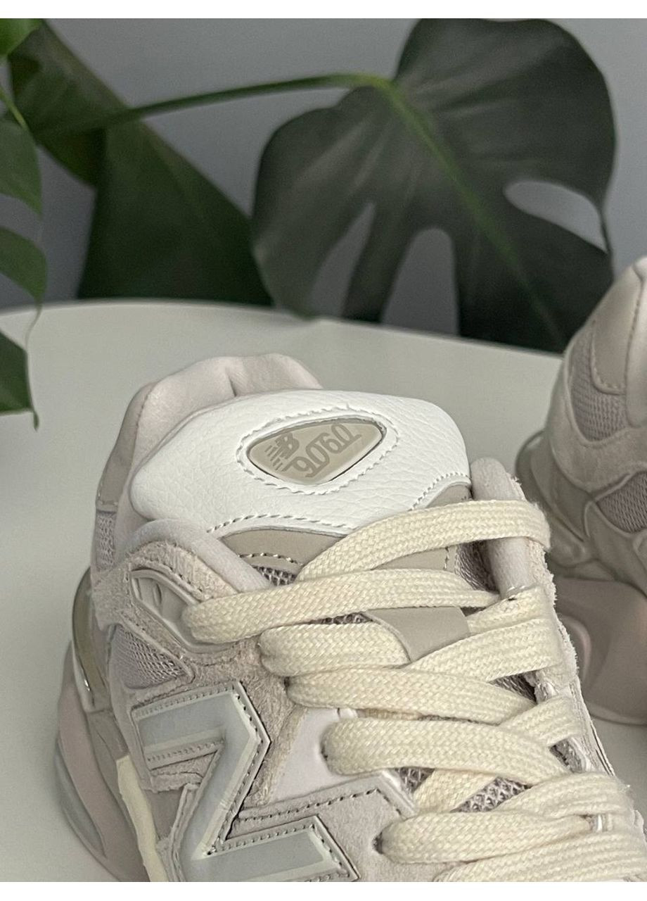 Сірі Осінні кросівки чоловічі і жіночі new balance 9060 grey beige | нью беланс 9060 сірі No Brand