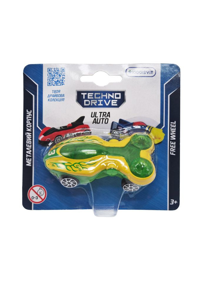 Ігрова міні-машинка Ultra Auto 250321W-4 металевий корпус TechnoDrive (323214765)