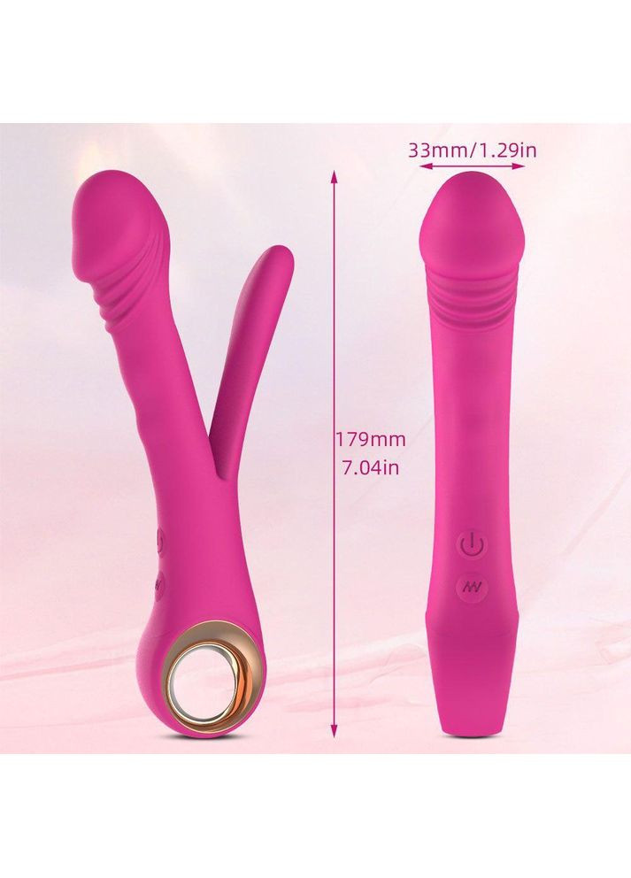 Вибратор анально-вагинальный, двойная стимуляция, интимная игрушка, игрушка для женщин Lilo (362590043)