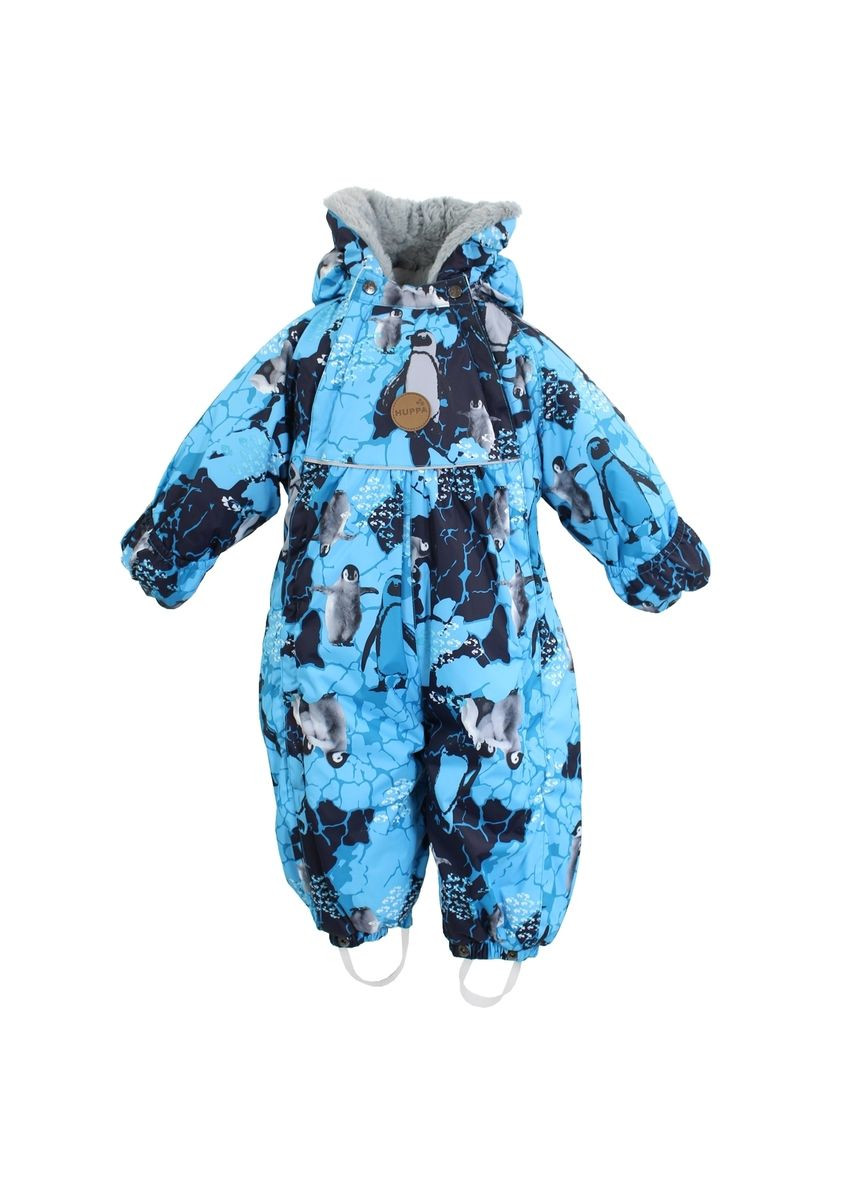 Голубая комбинезон-трансформер mary, р.80, голубой () Huppa 32630030-93636-080