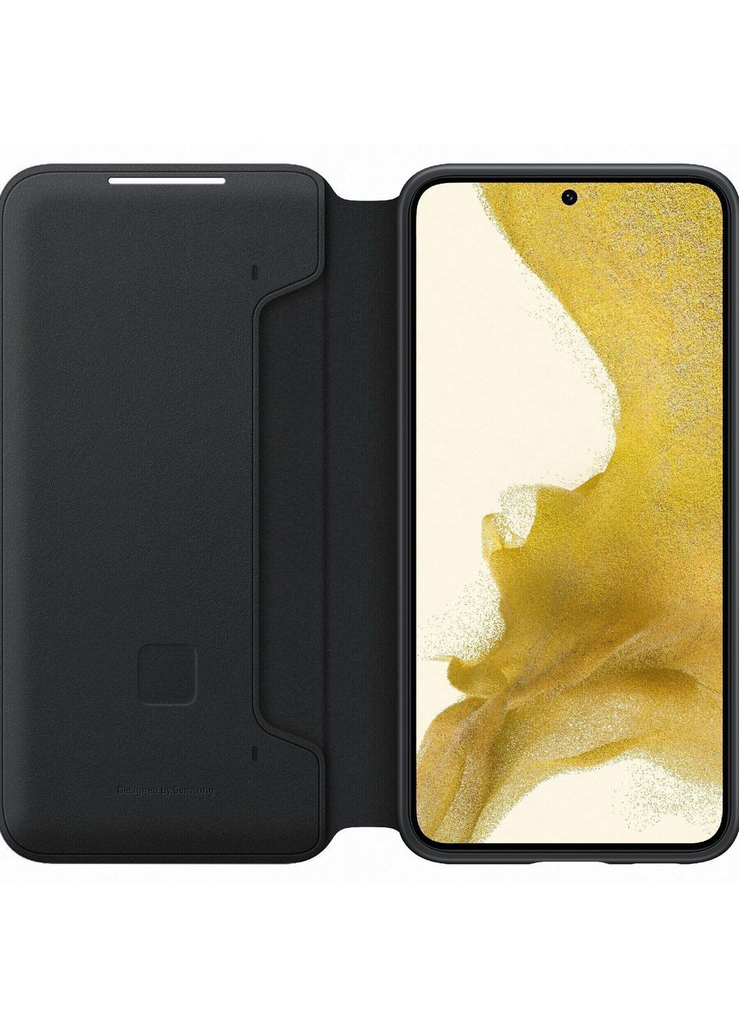 Чохол-книжка LED View Cover для Galaxy S22 SM-S901 Black (EF-NS901PBEGRU) Samsung (370621101)