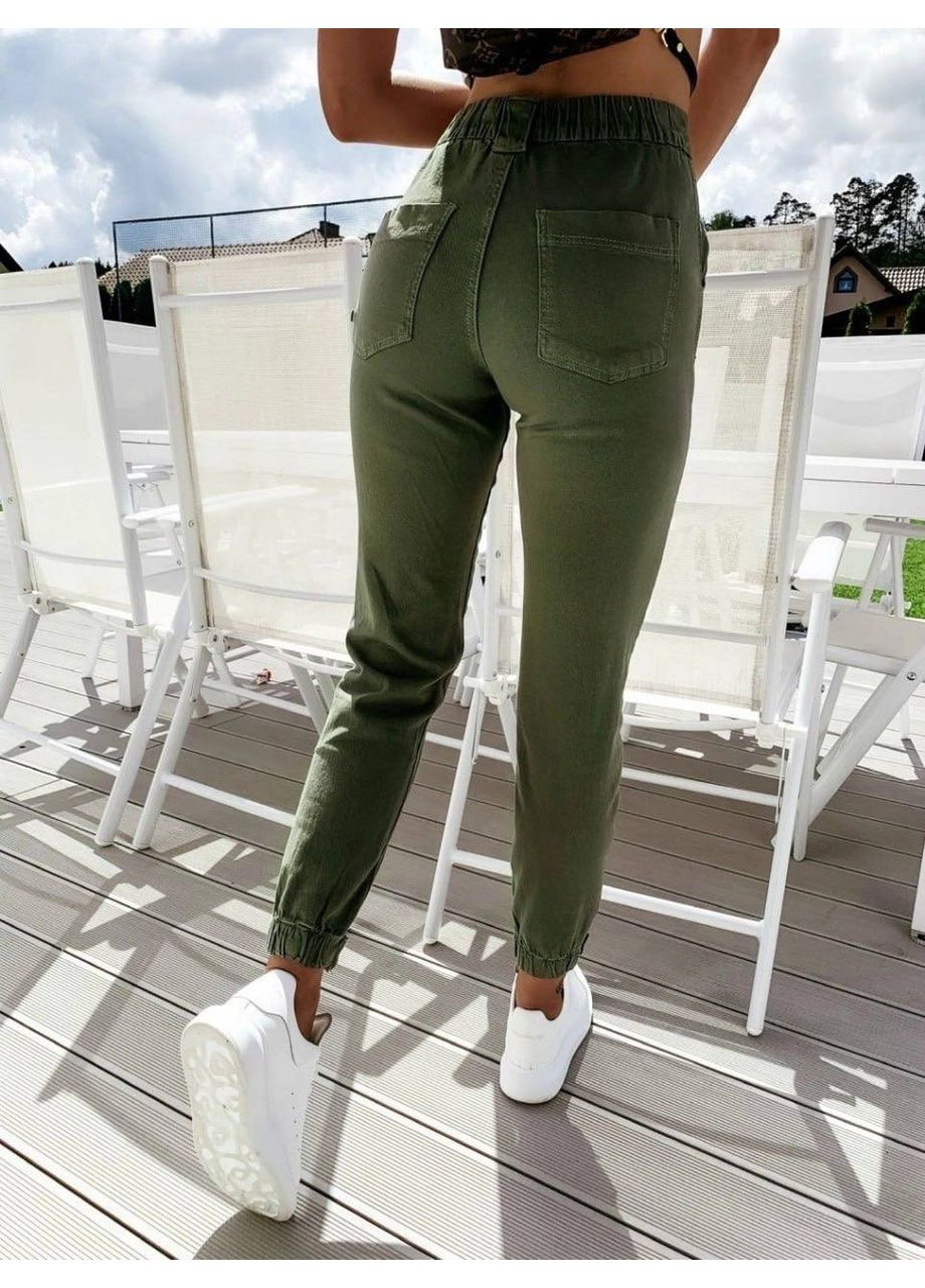👖 Брюки-джогеры из бенгалина джинс – комфорт, тянущийся за тобой 😍 – замеры в описании GD/GL Модний простір (360475857)