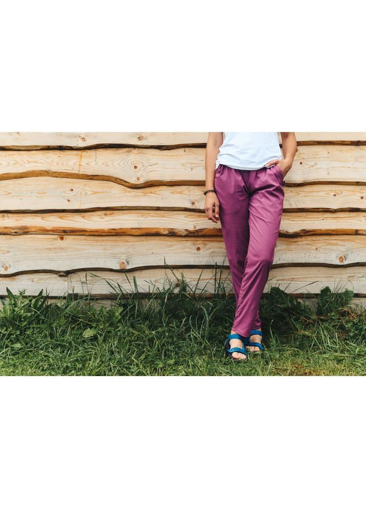Фиолетовые летние брюки Turbat