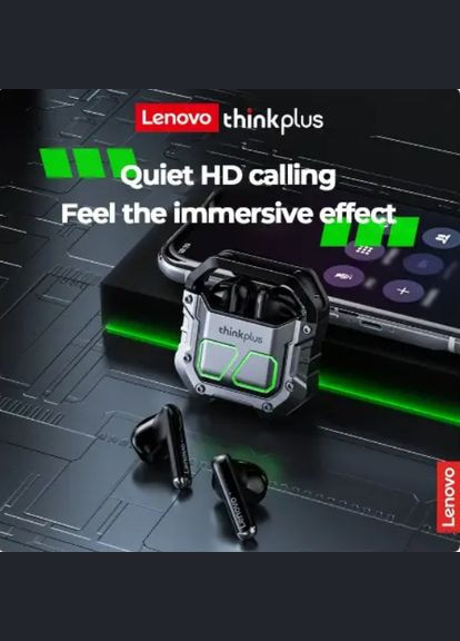 Наушники беспроводные XT81 Bluetooth 5.3 Lenovo (294207223)