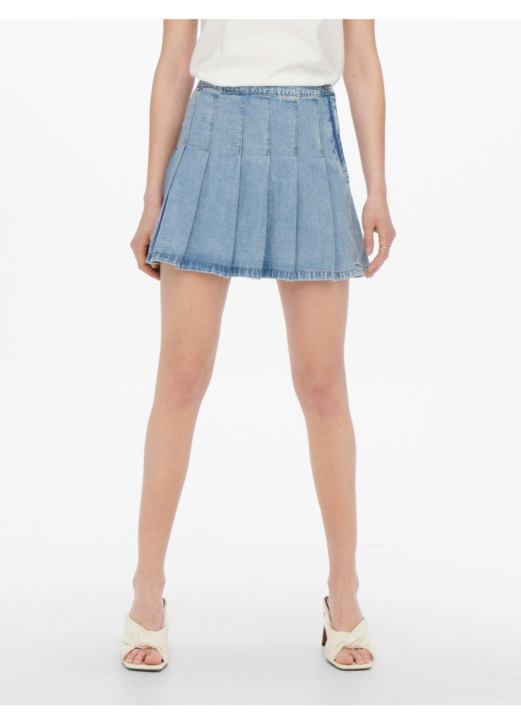 Синяя повседневный юбка H&M