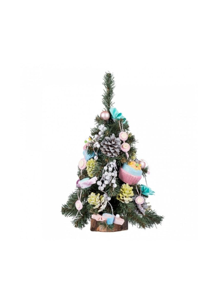 Елка искусственная с украшениями Маршмэллоу 904443 0.45 м зеленая Yes (369339138)