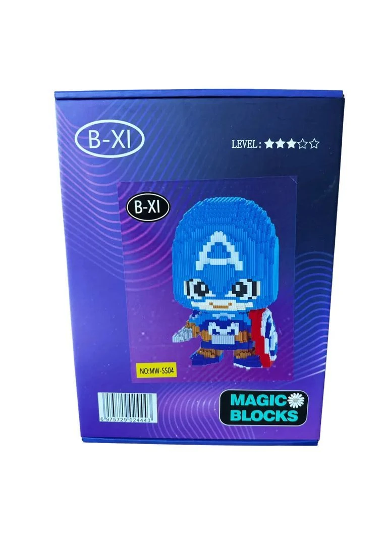 Дитячий конструктор Капітан Америка на 3489 деталей Magic Blocks (379312042)