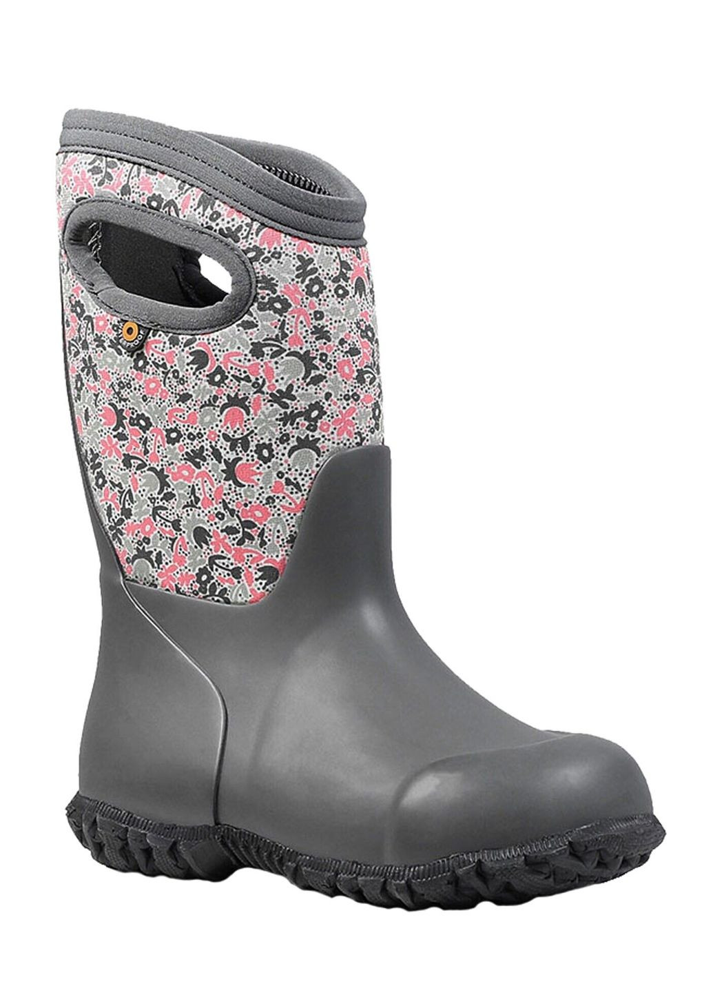 Чобітки дитячі Bogs york freckle grey multi insulated warm wellies boot (286418600)