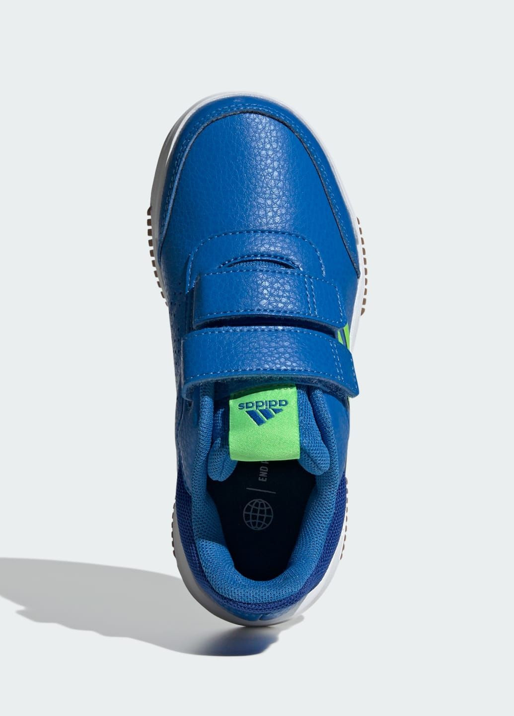 Синие всесезонные кроссовки tensaur hook and loop adidas