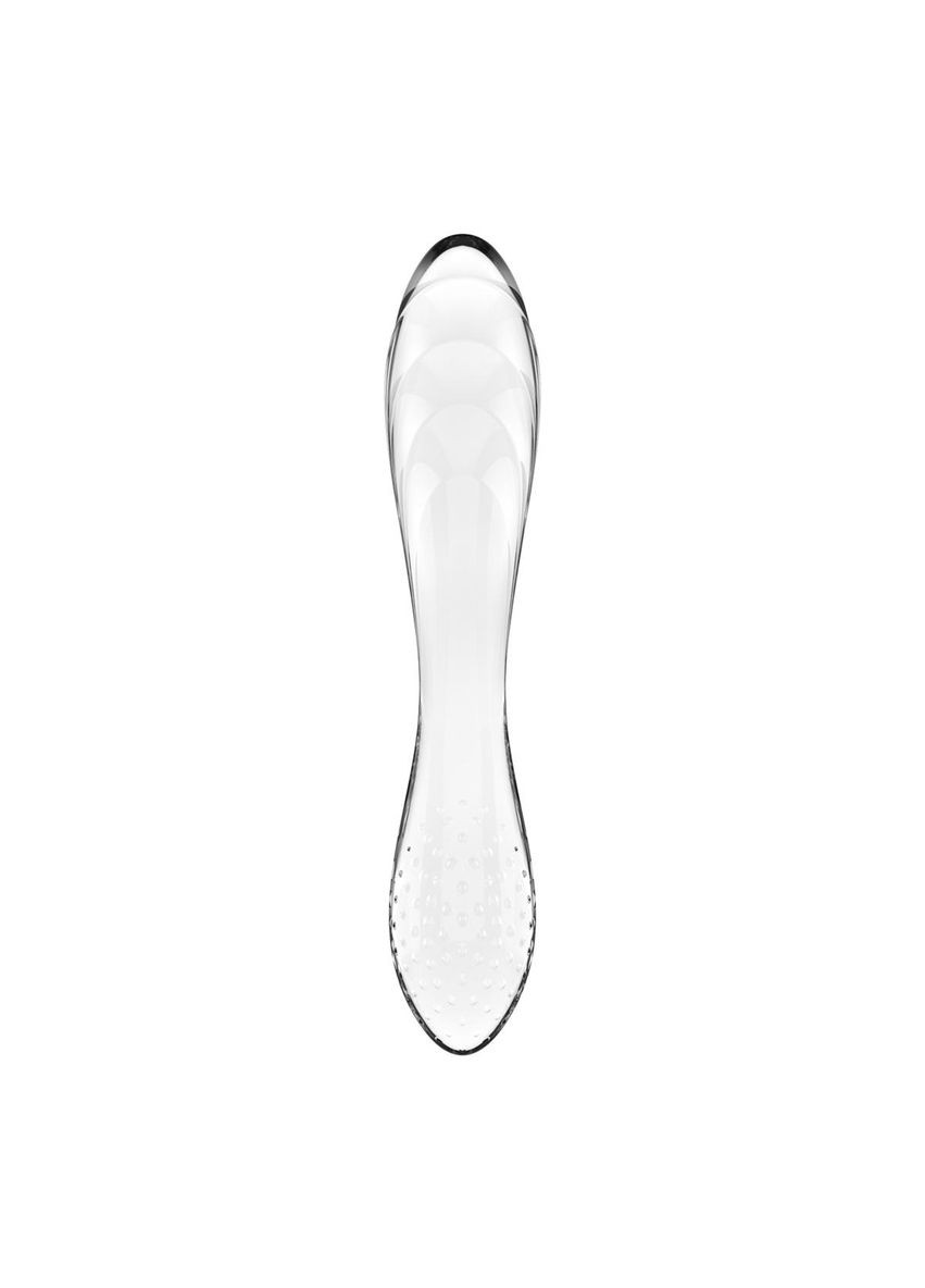 Скляний фалоімітатор Dazzling Crystal 1 Transparent прозорий Satisfyer (347315097)