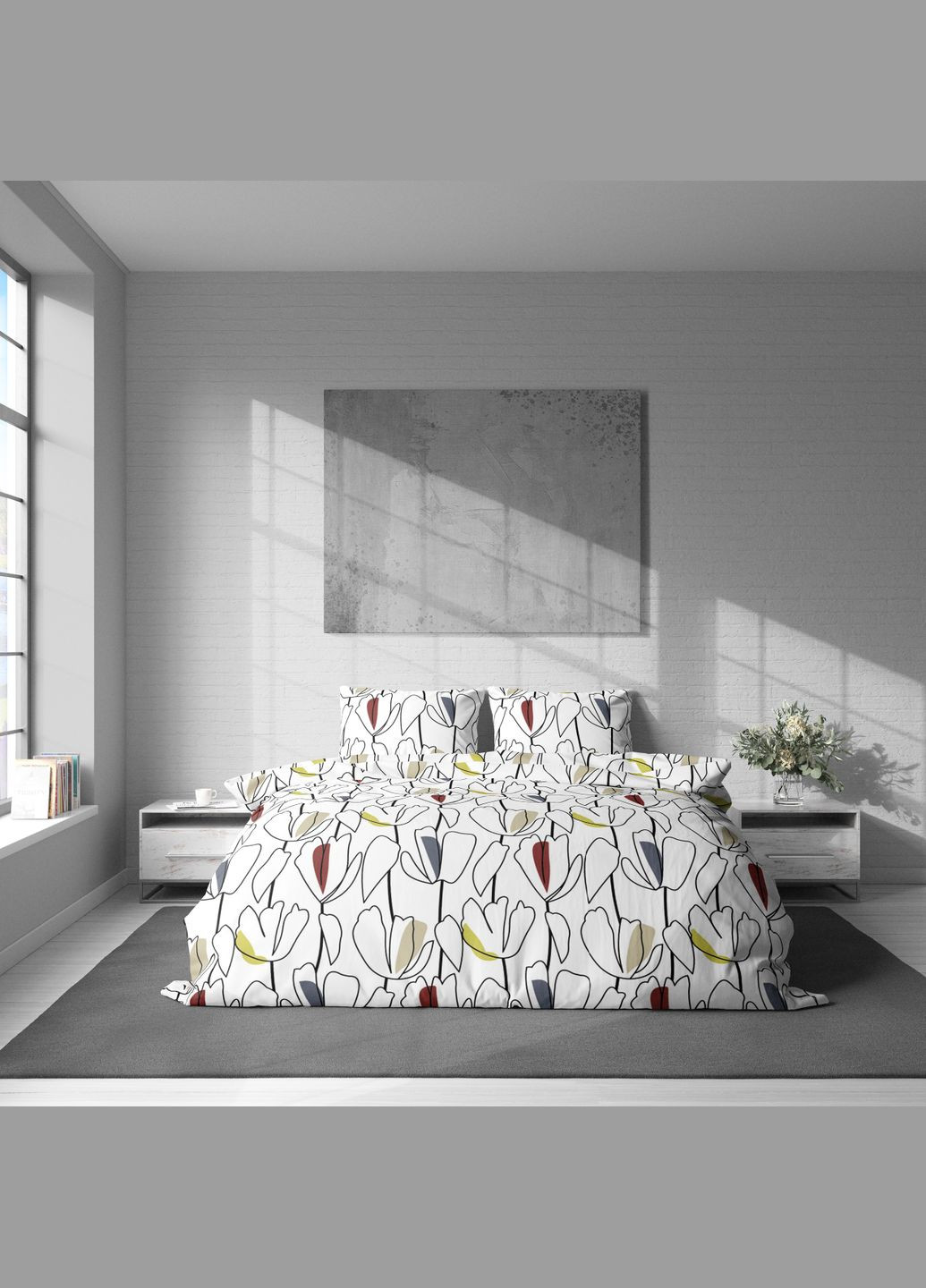 Комплект постільної білизни Сімейний полісатин Lelit (331788360)