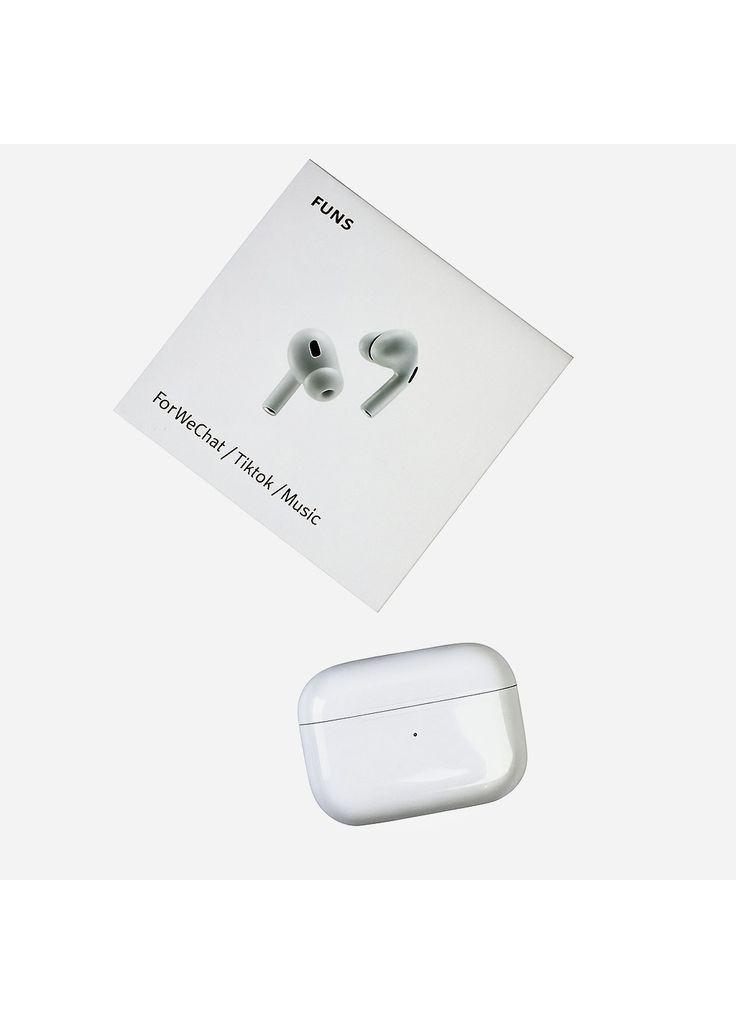Бездротові навушники Air Pro 2 Fun з кнопками керування Білий No Brand (370215260)