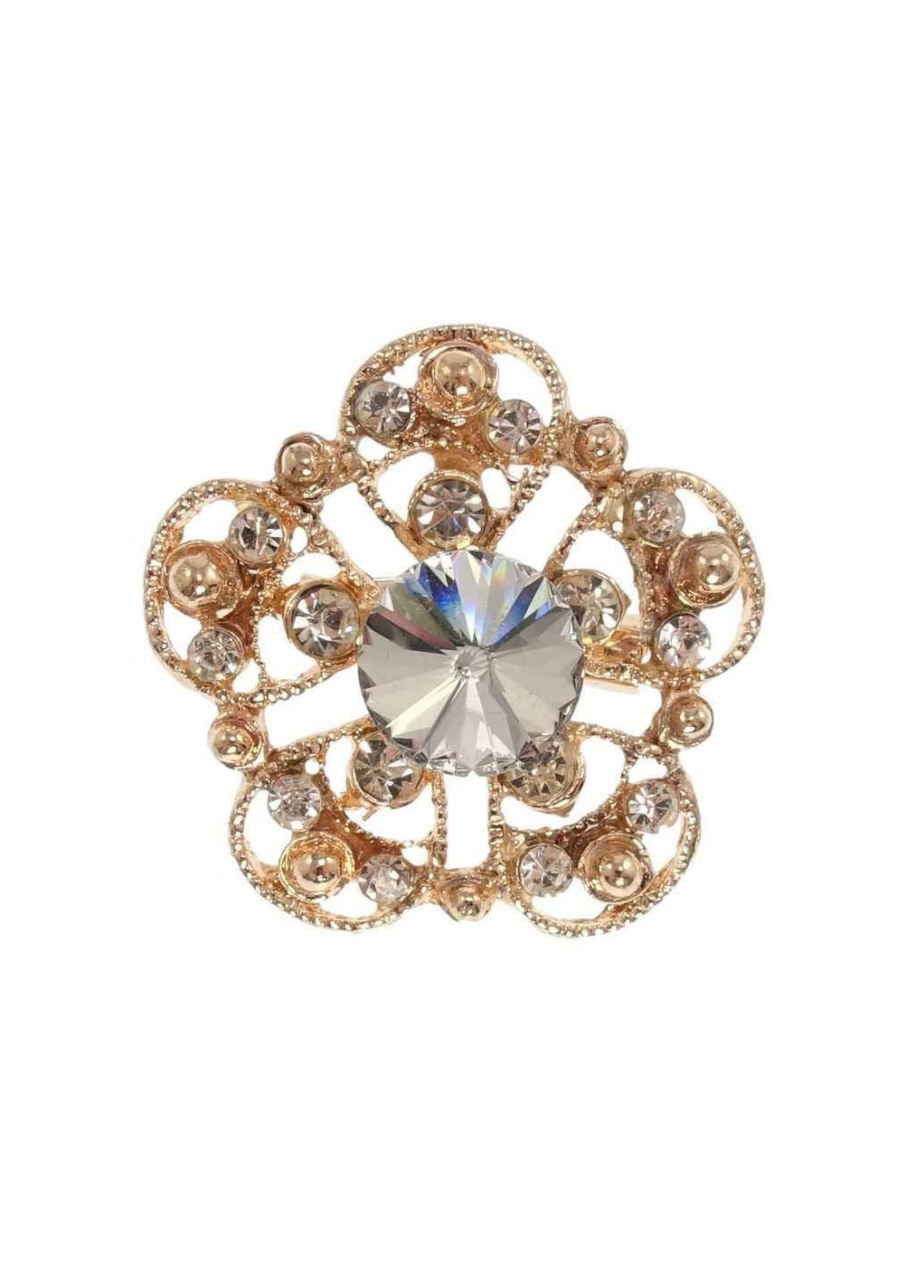 Брошка "Квітка зі стразами" (136961) Xuping Jewelry (356458192)