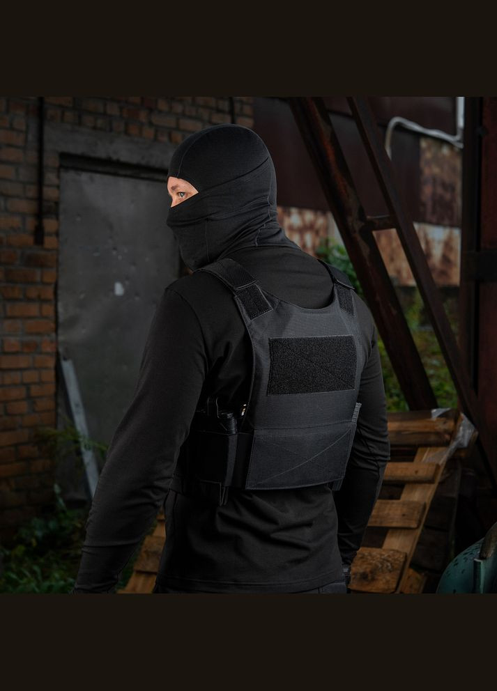 Чехол бронежилета низкопрофильный Black Medium M-TAC (316320323)
