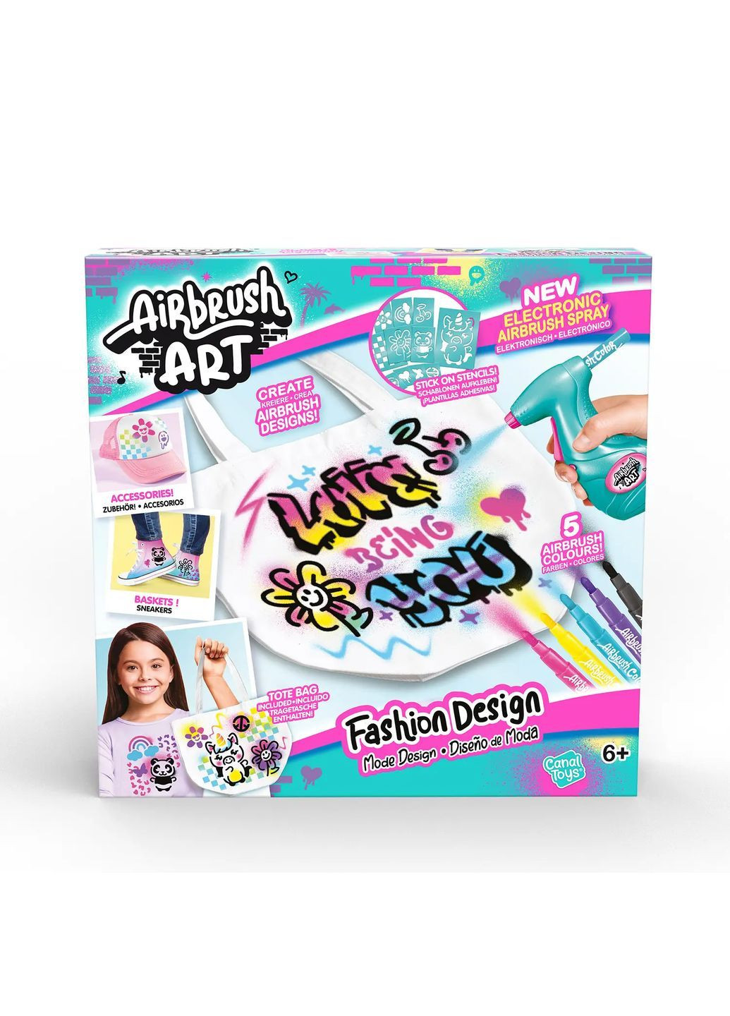 Набір для творчості DIY Airbrush Art Дизайнер () Canal Toys AIR016 (370140996)