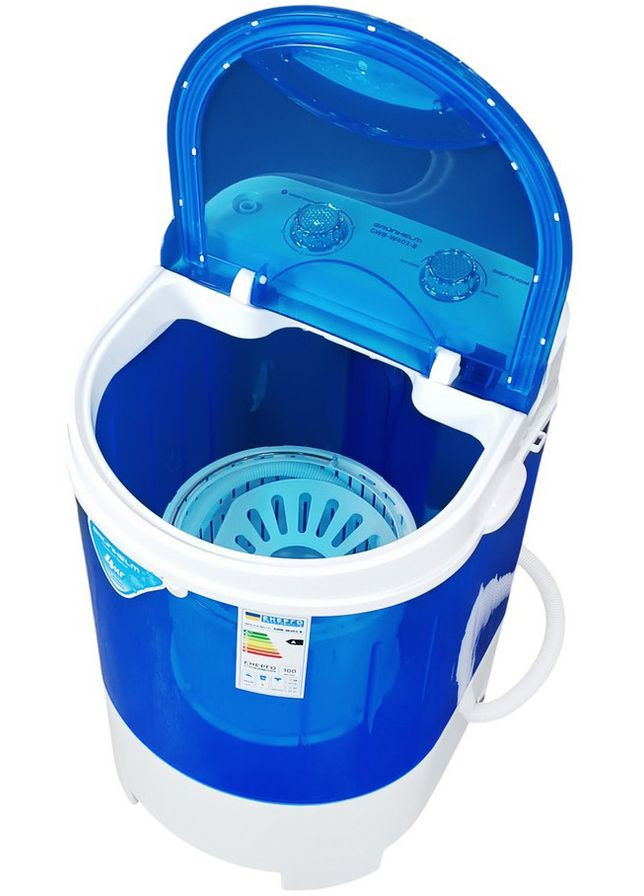 Стиральная машина полуавтомат GWB-W403-B White Blue Grunhelm (368597834)
