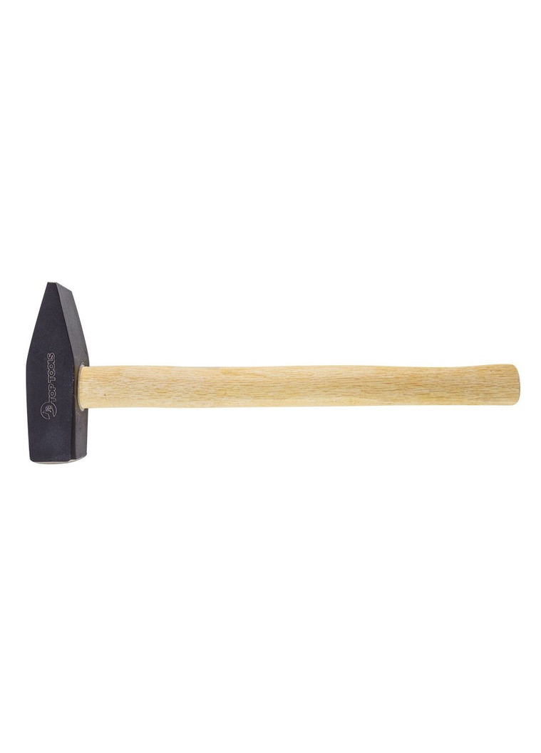 Молоток (365 мм, 1000 г) слесарный ручка деревянная (22696) Top Tools (263433687)
