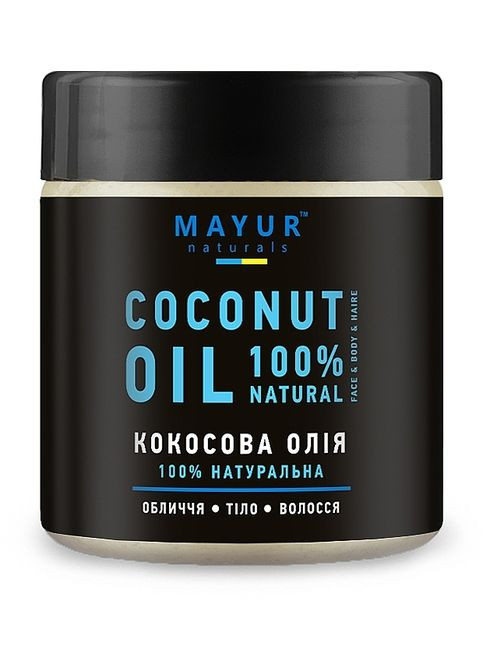Натуральное кокосовое масло 240ml (427453-31015602) Mayur (368655696)