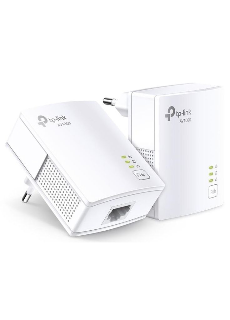 Комплект Адаптерiв Powerline TL-PA7017KIT AV1000, 1xGE, (TL-PA7017 2шт) TP-Link (314780239)