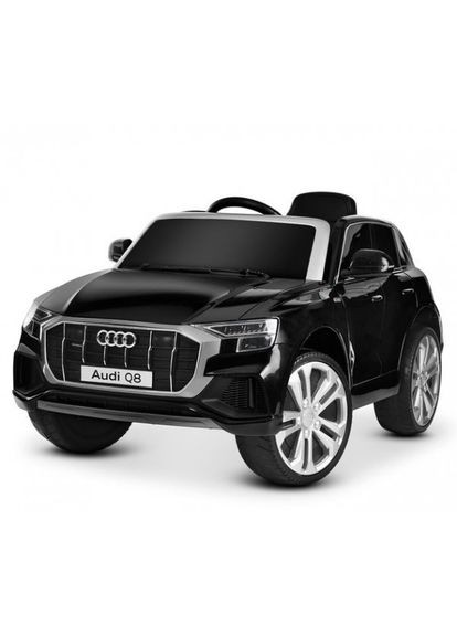 Дитячий електромобіль Audi Q8 JJ2166В 2 мотори по 25 W, 2х6V7AH, MP3, USB Black Bambi (365752955)