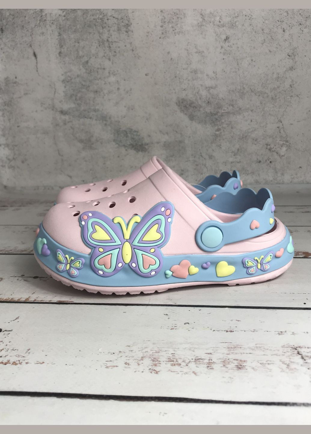 Крокси сабо дитячі для дівчаток Рожевий (250) American Club (332056174)