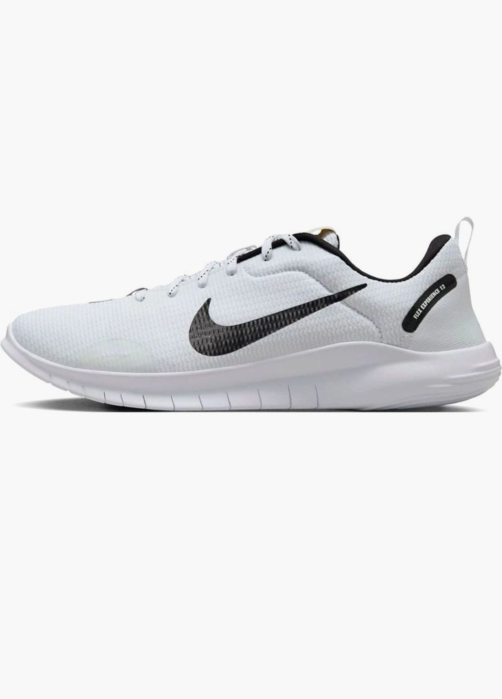 Білі кросівки чоловічі flex experience run 12 white dv0740-101 Nike