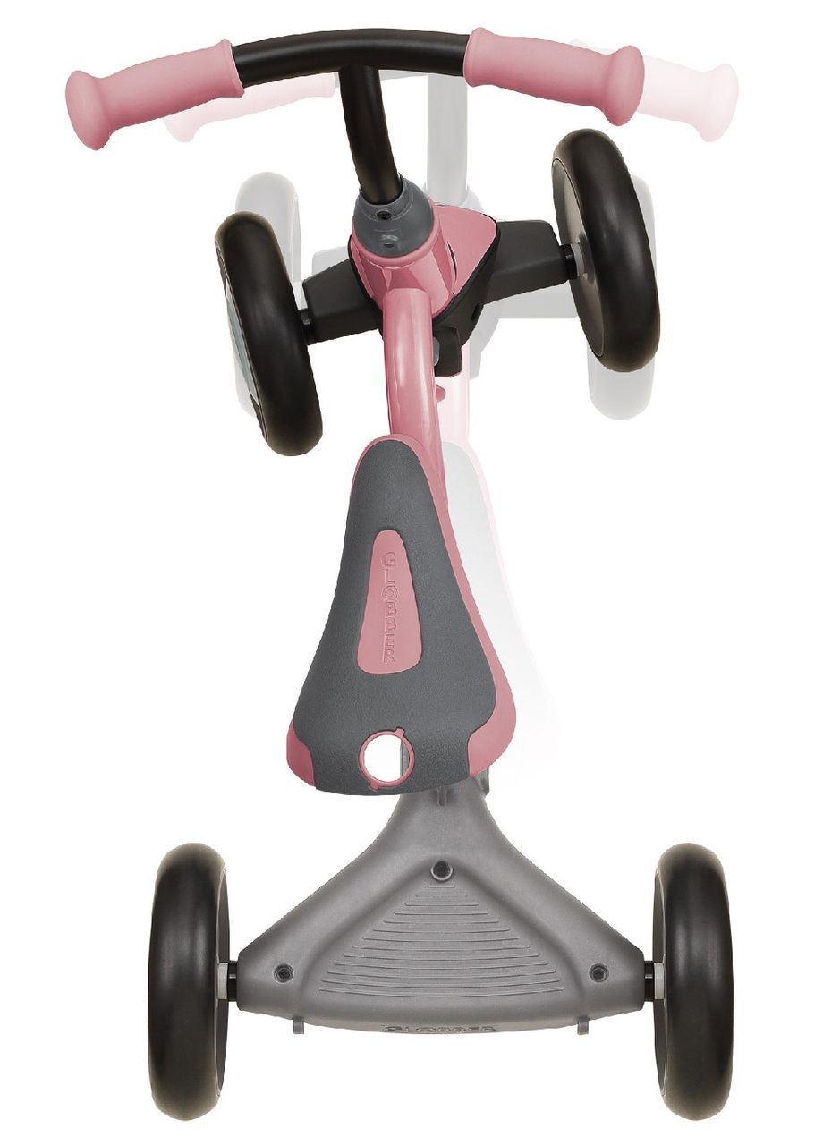 Біговел Learning Bike 3в1 Deluxe пастельно-рожевий () Globber 639-211 (330768236)