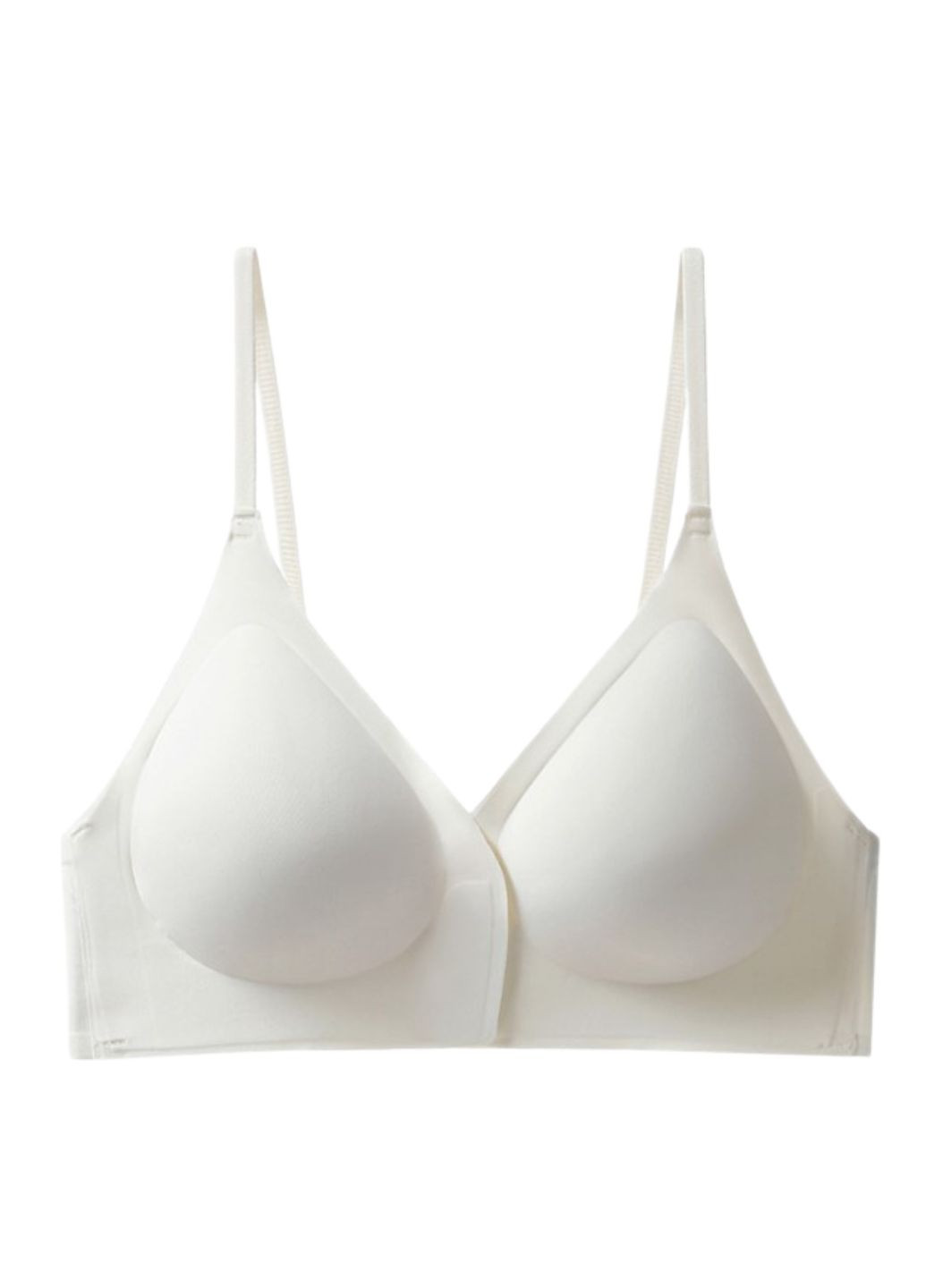 Айворий бралетт гладенький бюстгальтер із передньою застібкою delicate (1748 01) 70 Macarena без кісточок нейлон