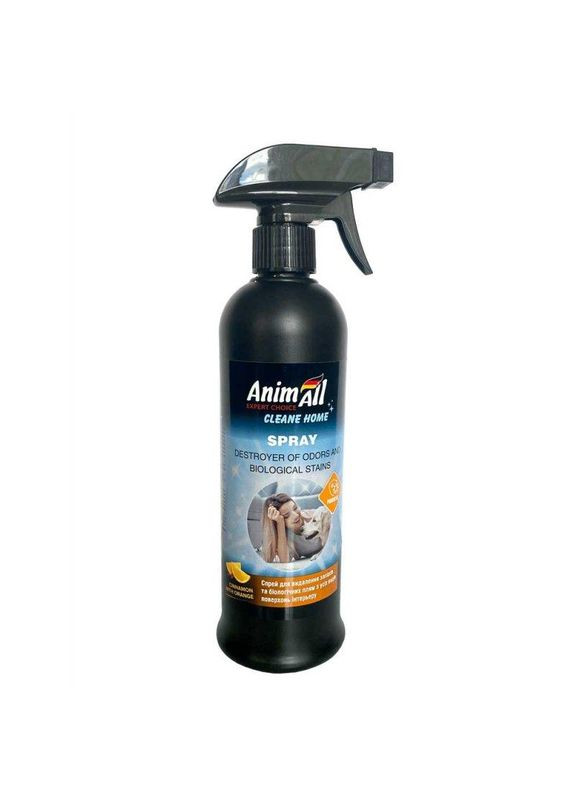 Cleane Home Spray Спрей уничтожитель запахов и биологических пятен, корица с апельсином AnimAll (278309069)