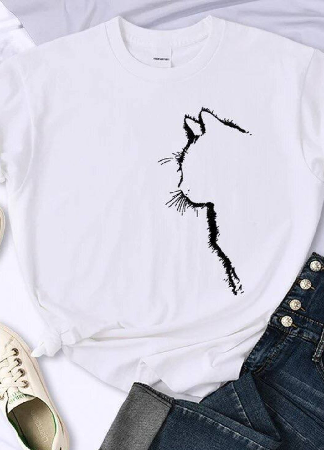 Базова футболка з малюнком Allthings - (330035202)