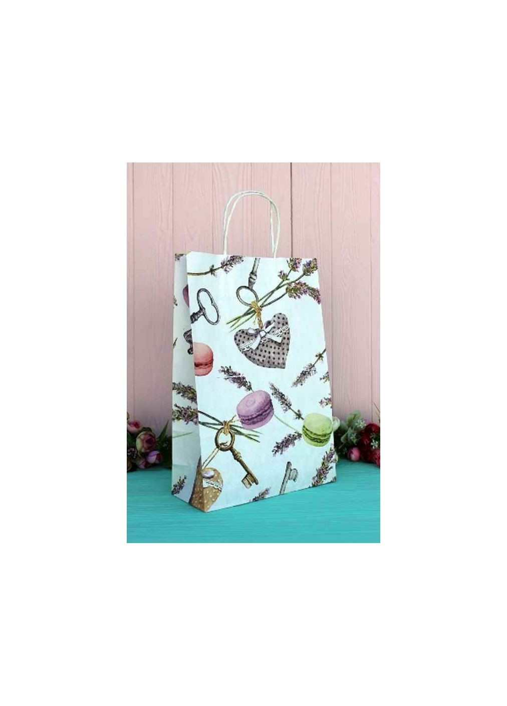 Пакет подарунковий крафт №ПАК СР-1015БЛ Упаковкін (369145131)