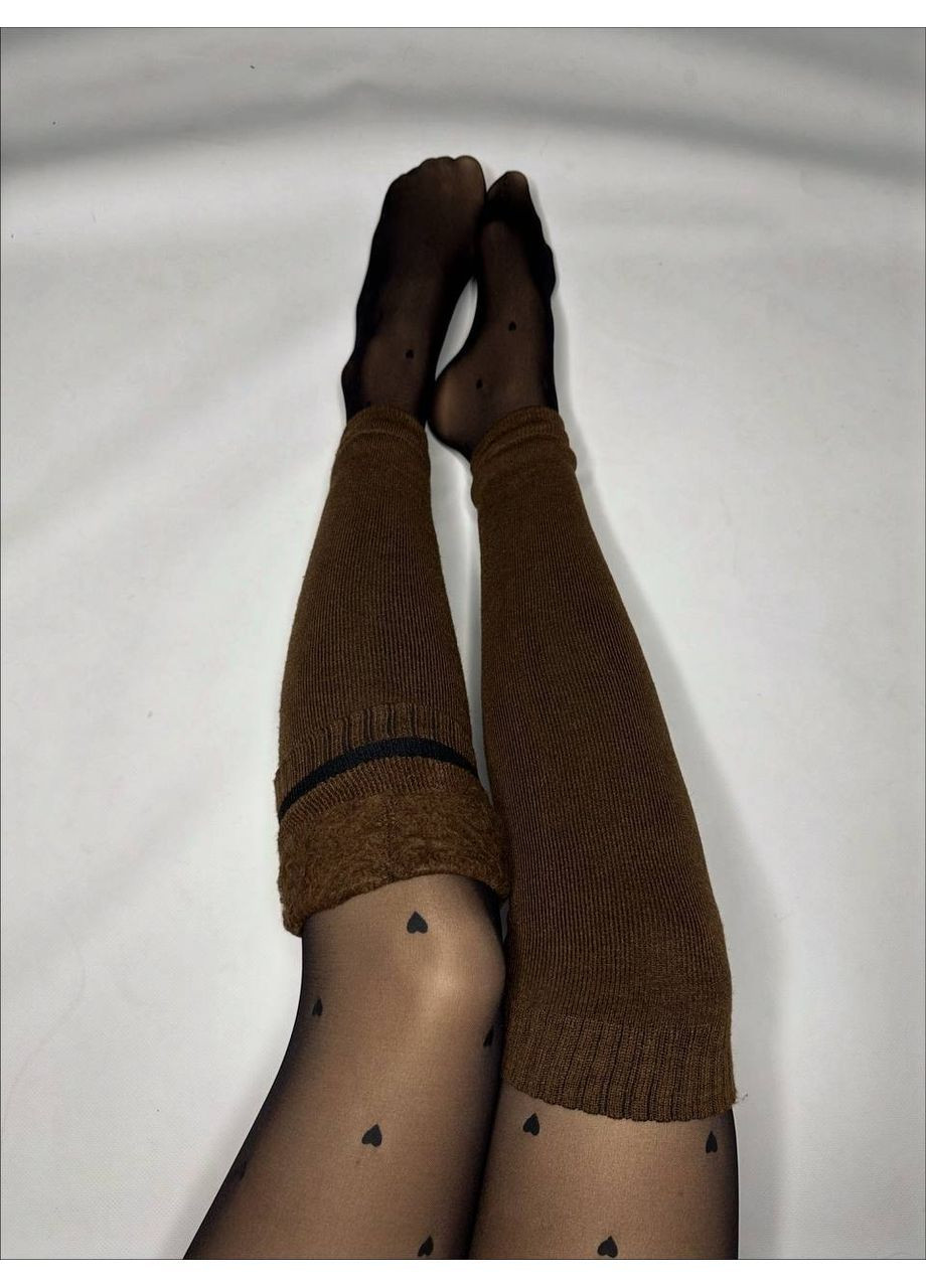 Гольфи жіночі за коліно теплі на хутрі No Brand (369513165)