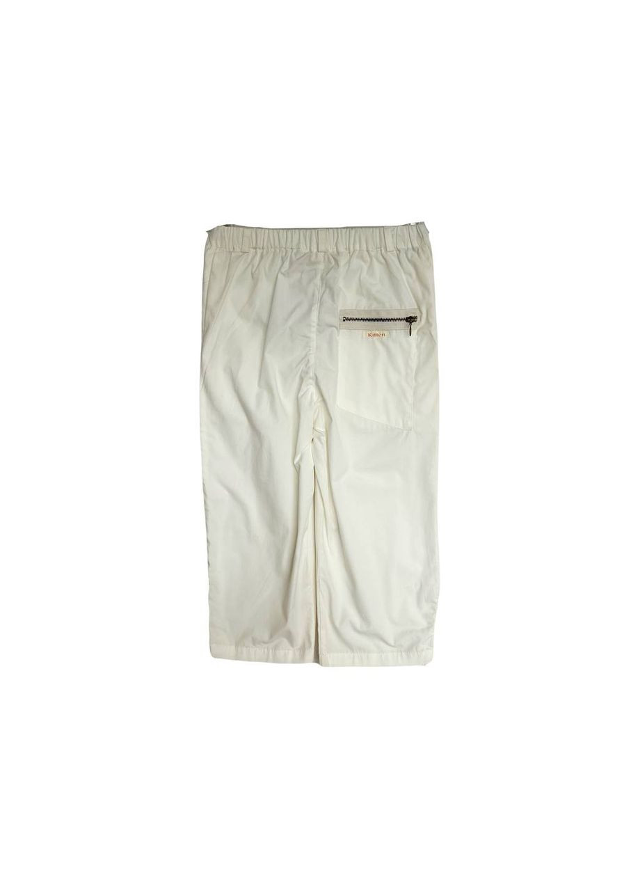 Белые демисезонные брюки Kitten