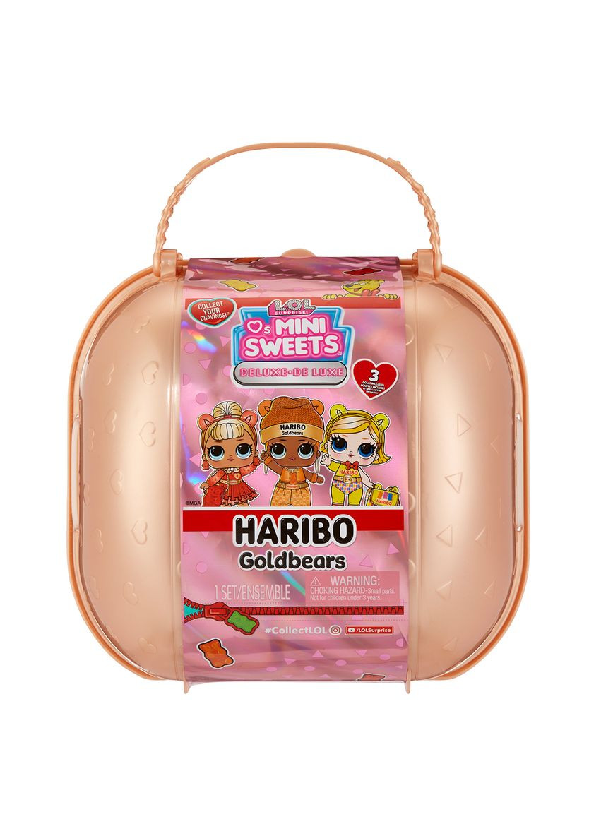 Ігровий набір із лялькою 119906 серії "Loves Mini Sweets HARIBO DELUXE" – Золоті Ведмежата (6900007367783) L.O.L. Surprise! (323372001)
