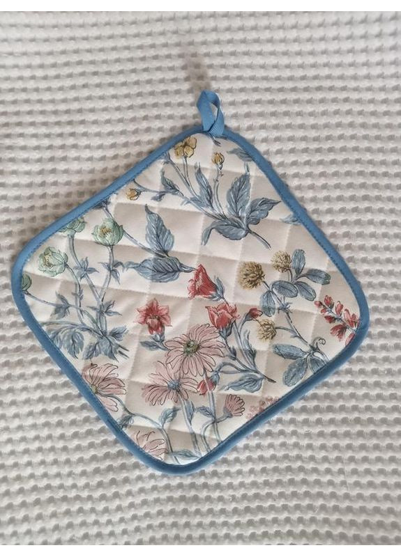 Прихватка на кухню 25*25 см з наповнювачем, Квітковий візерунок Hanna (361148580)