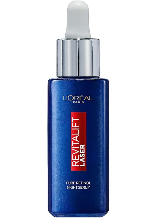 Ночная антивозрастная сыворотка с ретинолом против глубоких морщин Revitalift Lazer 30ml (906366-950) L'Oreal Paris (368628921)